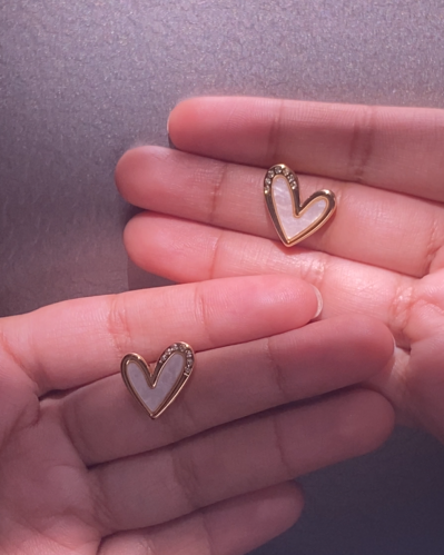 Little Heart 18K Gold Plated Earrings
