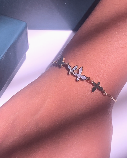 Butterfly Dream 18K Gold Plated Bracelet